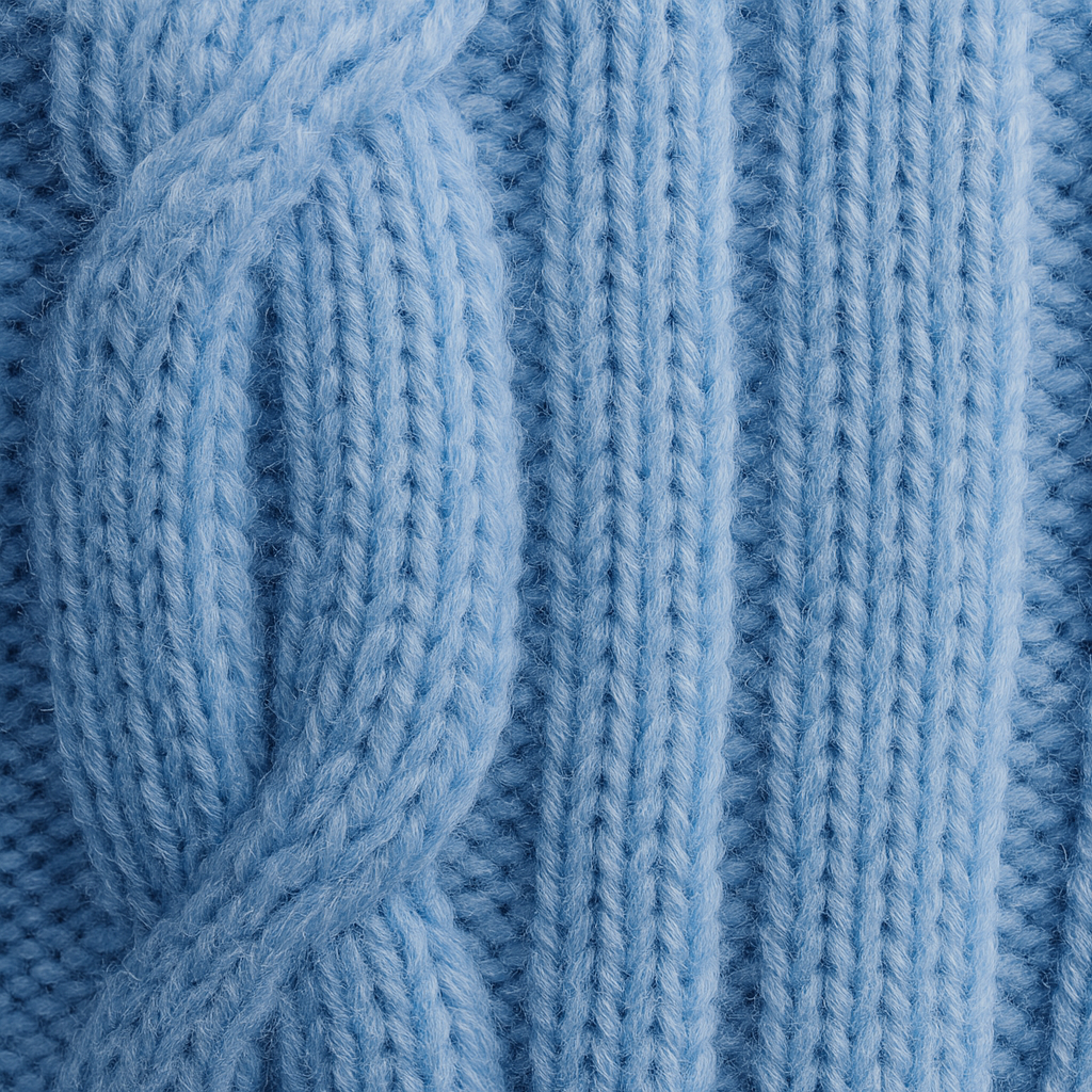 Cable Knit V-Neck Vest